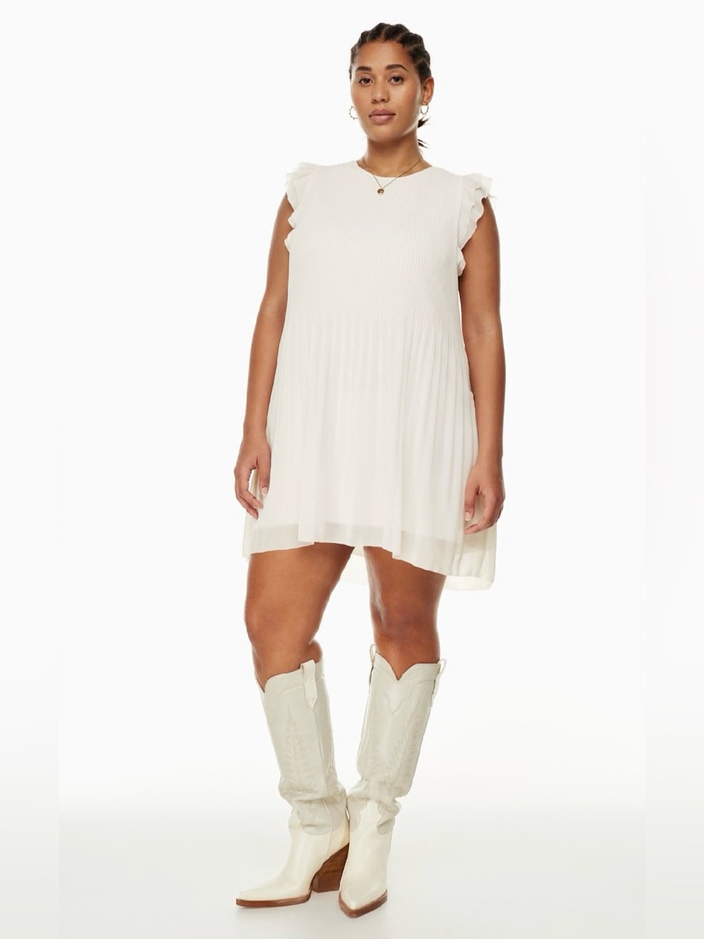 Aritzia Wilfred Daydreamer Dress in White Size XXS